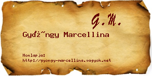 Gyöngy Marcellina névjegykártya